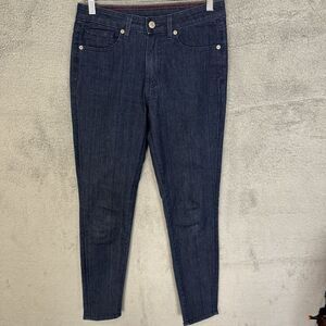 American Giant Jeans Womens 27 Blue 218 Skinny Stretch Denim Ankle Mountain‎